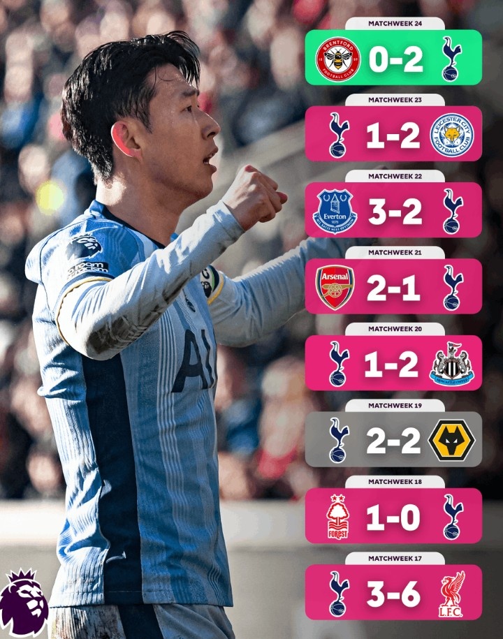 不容易！热刺终结英超7轮不胜，此前7场仅1平6负